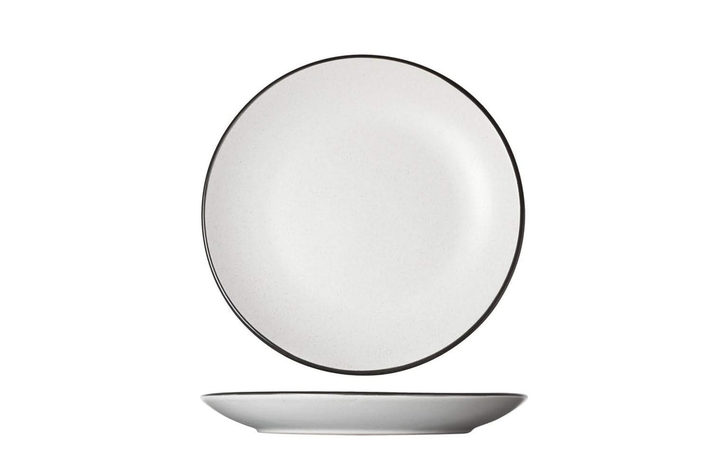 Cosy & Trendy Serviesset Speckle - Wit 18-delig / 6 personen - 6 dinerborden, 6 diepe borden en 6 ontbijtborden