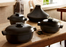 Emile Henry Tajine Delight - Inductie geschikt - Zwart - ø 33.5 cm / 4 Liter