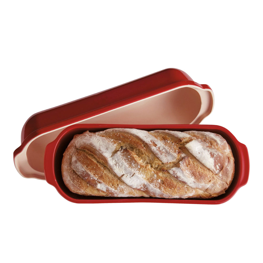 Emile Henry Broodbakvorm voor Groot Brood Grand Cru - 39 x 16 x 15 cm / 2.3 liter