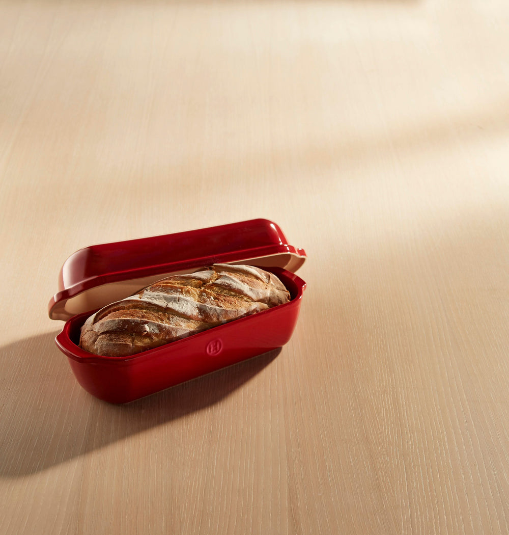 Emile Henry Broodbakvorm voor Groot Brood Grand Cru - 39 x 16 x 15 cm / 2.3 liter