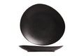 Cosy & Trendy Gebaksbordjes / Kleine Bordjes Vongola Black - 15 x 14 cm - 4 Stuks