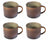 Cosy & Trendy Koffiekopjes / Senseo Kopjes - Quintana Green - 220 ml - 4 Stuks