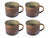 Cosy & Trendy Mokken Quintana Green - 450 ml - 4 Stuks