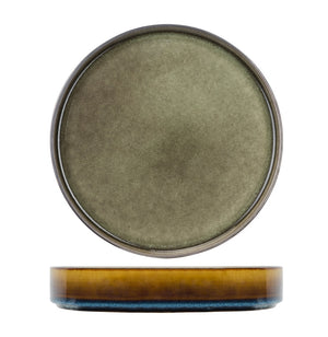Cosy & Trendy Diepe Borden / Pastaborden - Quintana Green ø 23 cm  / H 4.3 cm - 4 Stuks