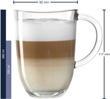 Leonardo Latte Macchiato Glazen - Napoli 380 ml - 6 stuks - Hittebestendig
