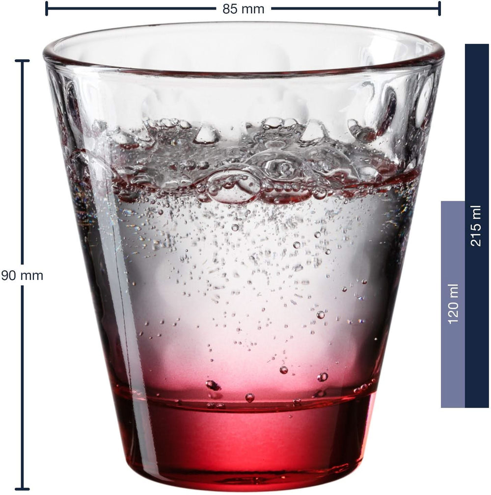 Leonardo Waterglazen Optic - 215 ml - 6 stuks