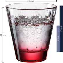 Leonardo Waterglazen Optic - 215 ml - 6 stuks