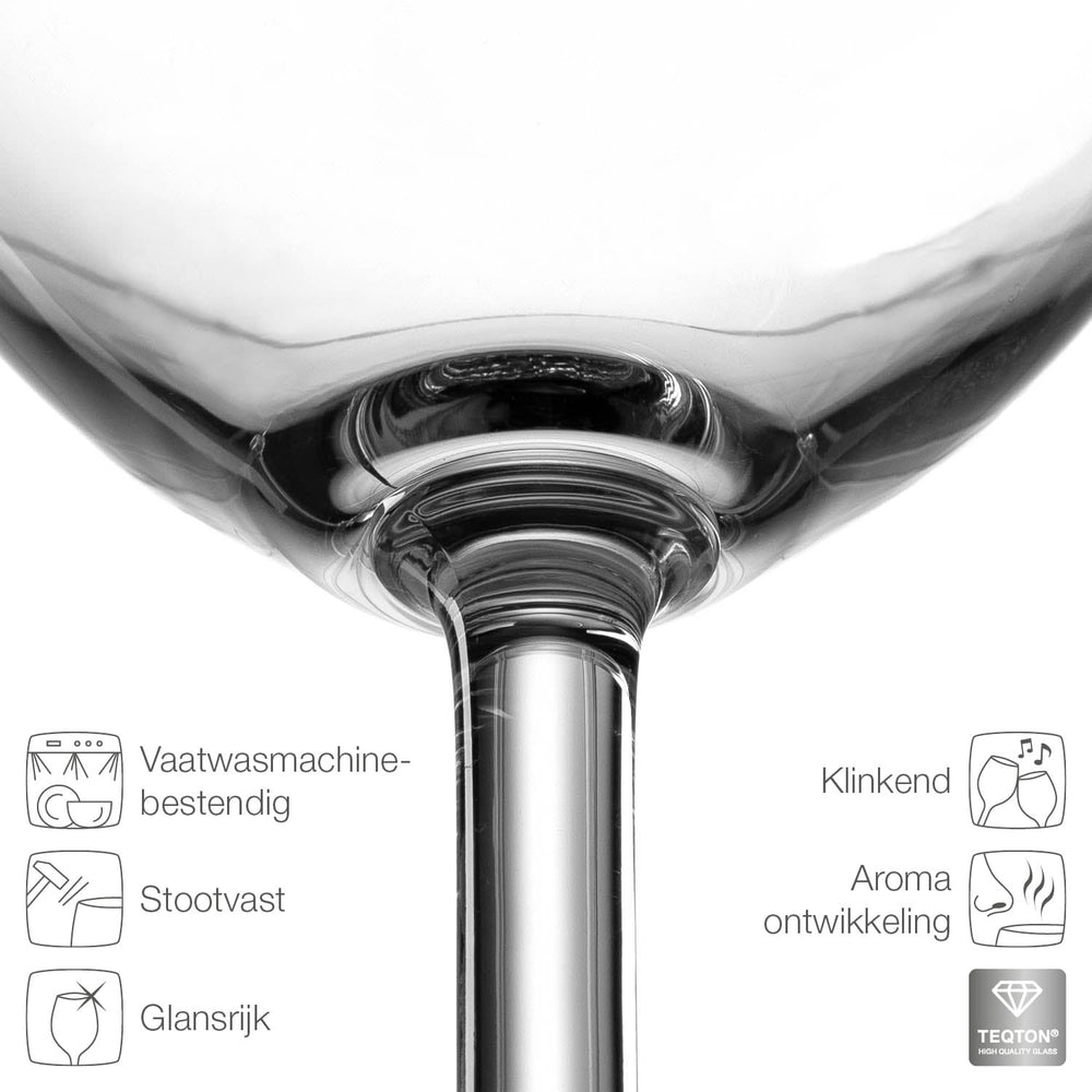 Leonardo Witte Wijnglazen - Daily - 370 ml - 6 stuks