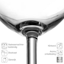 Leonardo Witte Wijnglazen - Daily - 370 ml - 6 stuks