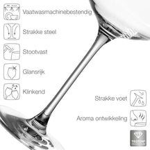 Leonardo Witte Wijnglazen / Riesling Wijnglazen - Puccini - 400 ml - 6 stuks