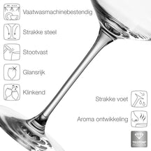 Leonardo Witte Wijnglazen - Puccini - 560 ml - 6 stuks
