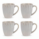 Cosy & Trendy Mokken Astera Pure Wit - ø 9 cm / 350 ml - 4 Stuks