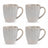 Cosy & Trendy Mokken Astera Pure Wit - ø 9 cm / 350 ml - 4 Stuks