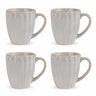 Cosy & Trendy Mokken Astera Pure Wit - ø 9 cm / 350 ml - 4 Stuks