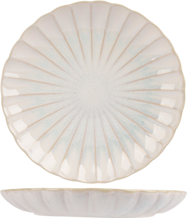 Cosy & Trendy Ontbijtborden / Dessertborden - Astera Pure Wit - ø 21 cm - 4 Stuks