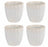 Cosy & Trendy Koffiekopjes / Senseo Kopjes - Astera Pure Wit - 240 ml - 4 Stuks