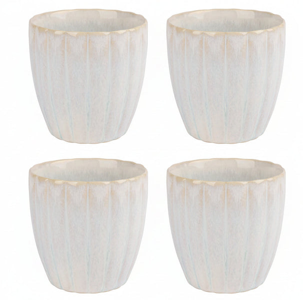 Cosy & Trendy Koffiekopjes / Senseo Kopjes - Astera Pure Wit - 240 ml - 4 Stuks
