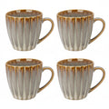 Cosy & Trendy Koffiekopjes / Senseo Kopjes - Astera Pearl Beige - 240 ml - 4 Stuks