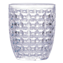 Villa d'Este Home Waterglazen Geometrie Ocean - Blauw - 350 ml - 6 stuks