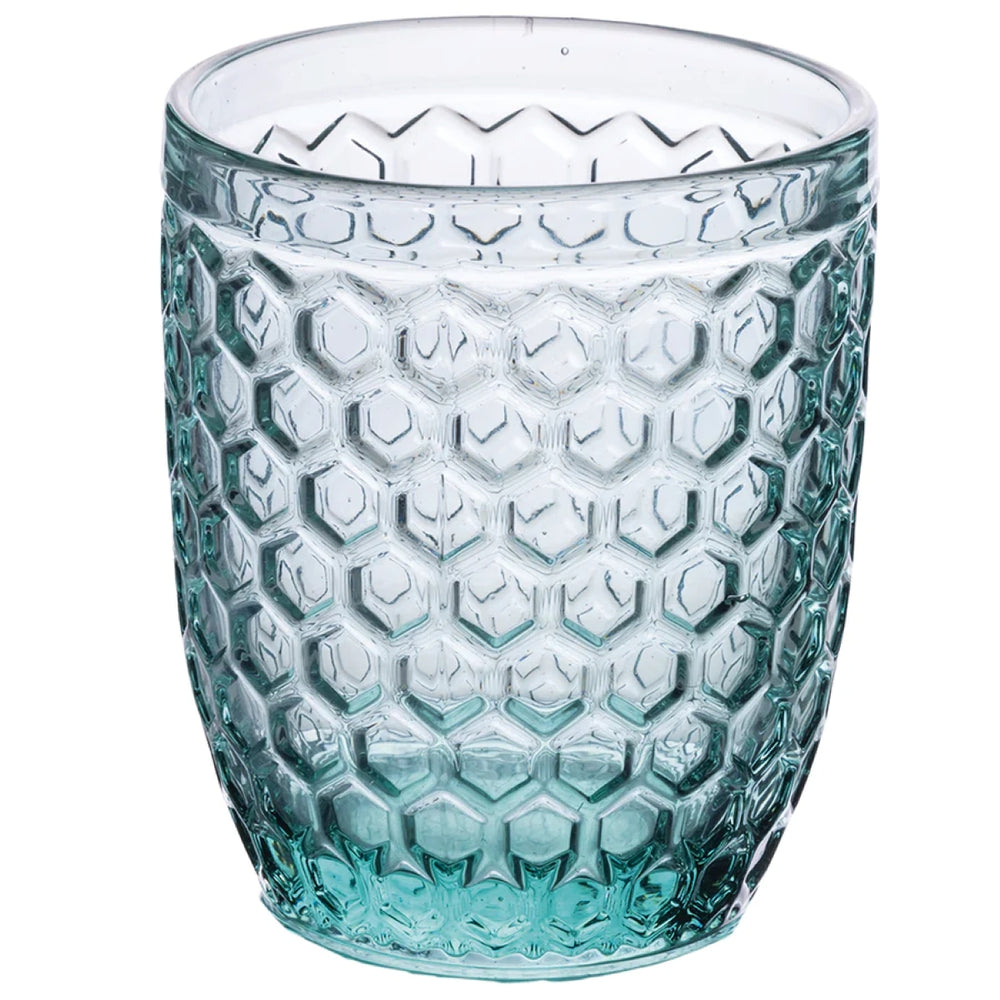 Villa d'Este Home Waterglazen Geometrie Multicolor - 300 ml - 6 stuks