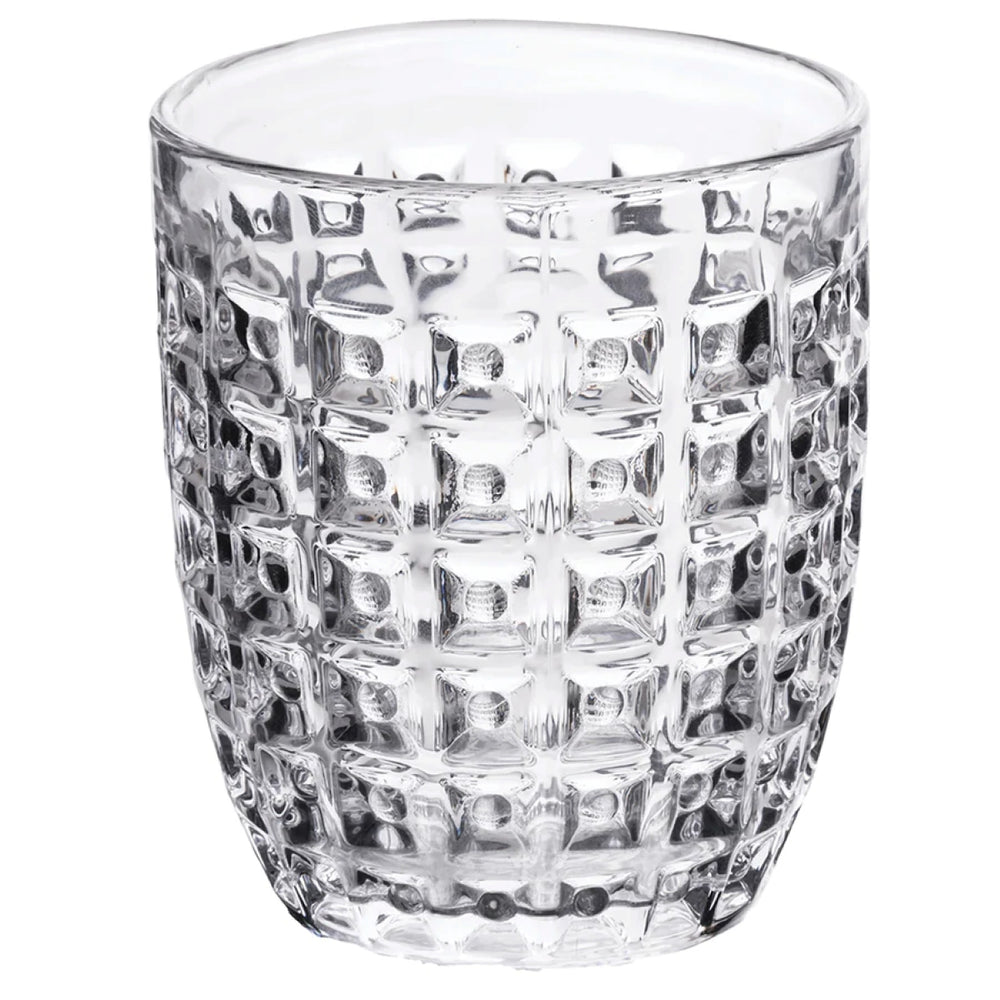 Villa d'Este Home Waterglazen Geometrie Multicolor - 300 ml - 6 stuks