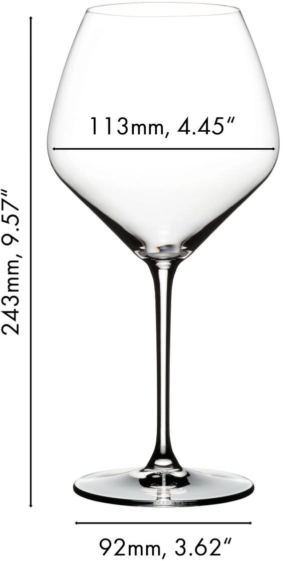 Riedel Rode Wijnglazen Extreme - Pinot Noir - 770 ml - 2 stuks
