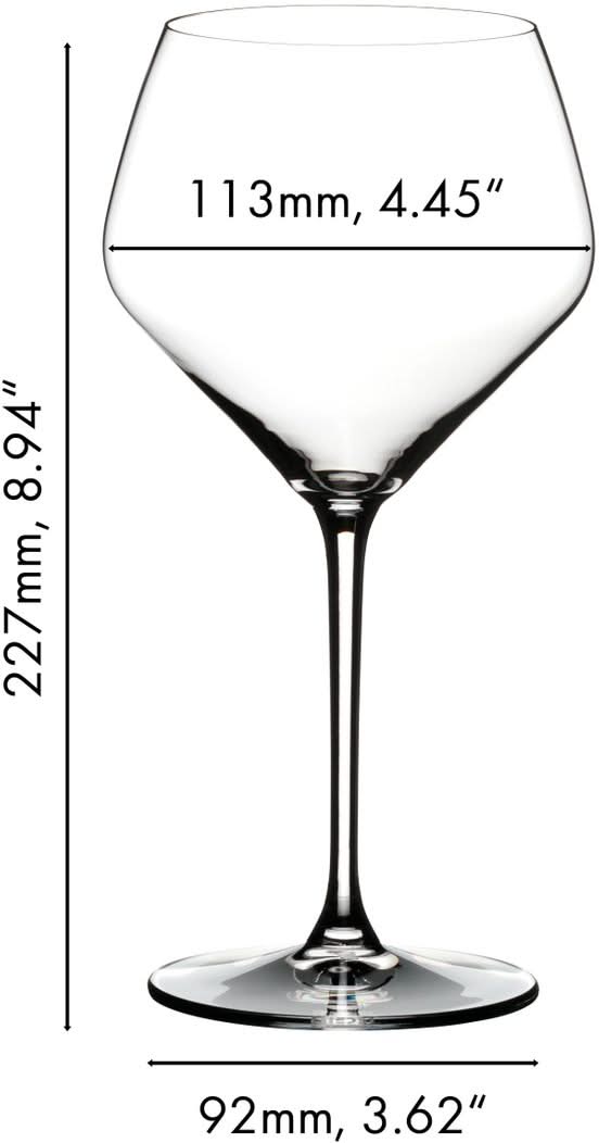 Riedel Witte Wijnglazen Extreme - Oaked Chardonnay - 670 ml - 2 stuks