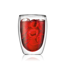 Bodum Dubbelwandige koffie- / theeglazen Pavina - gepatenteerd ventiel - 320 ml - 2 stuks