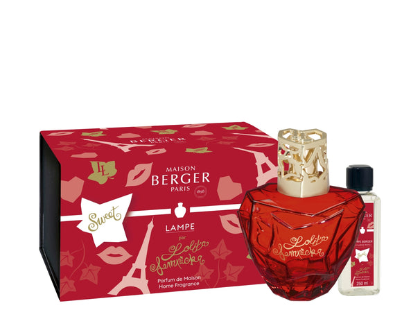 Maison Berger Giftset - Geurbrander Lolita Lempicka Sweet - Rood - 250 ml