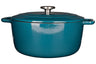 Cosy & Trendy Braadpan met deksel Fontestic Gietijzer Green Heron Ø 28 cm / 6.8 Liter - geëmailleerde anti-aanbaklaag
