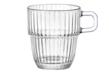 Bormioli Rocco Koffiekopjes met oor - Stapelbaar - Barshine 185 ml - 6 Stuks