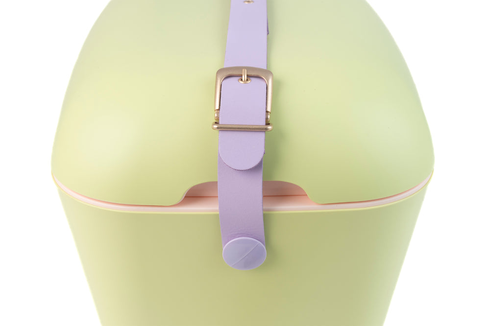 Polarbox Koelbox met Schouderband - Lime-Lilac - 12 Liter