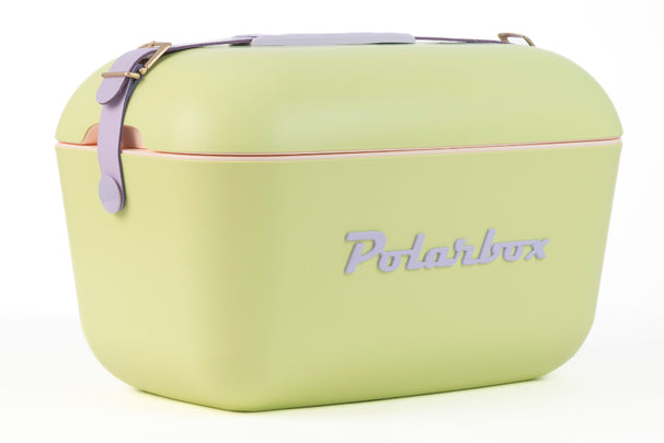 Polarbox Koelbox met Schouderband - Lime-Lilac - 20 Liter