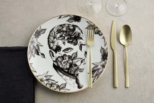 Sambonet Bestekset Rock - Antique Champagne - 60 delig / 12 personen