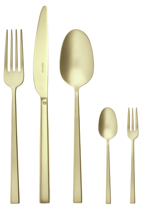 Sambonet Bestekset Rock - Antique Champagne - 60 delig / 12 personen