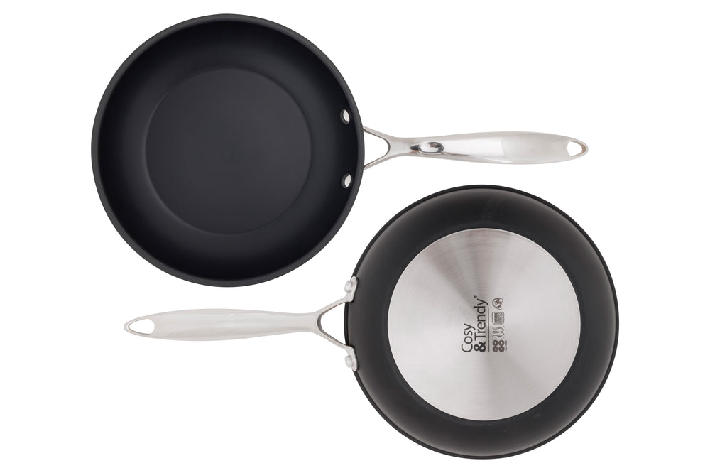 Cookinglife Koekenpan Revolt ø 24 cm - geschikt voor alle warmtebronnen - keramische anti-aanbaklaag