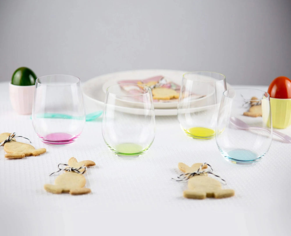 Riedel Tumbler - Waterglas Happy O -  335 ml - 4 stuks