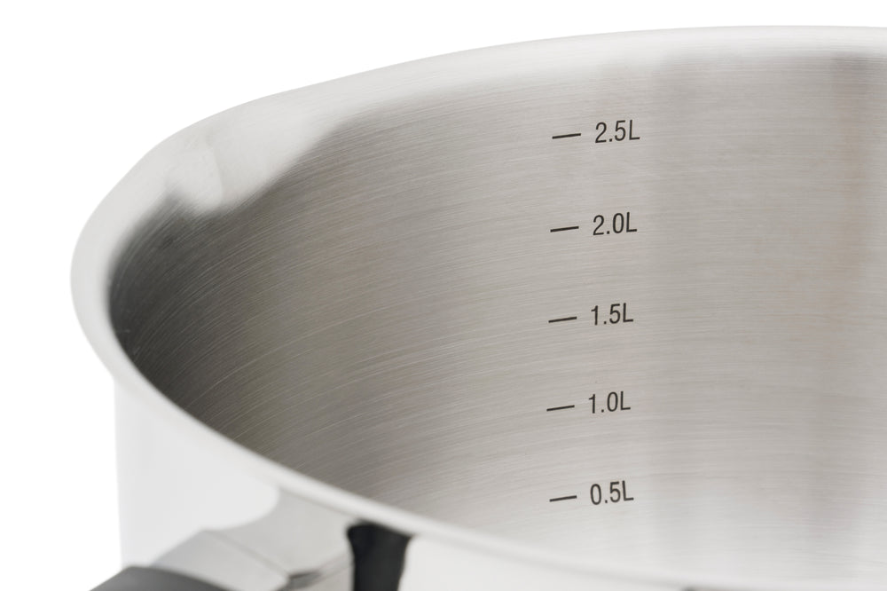 Cookinglife Pannenset Stay Cool 7-Delig - RVS - Kookpan Ø 16, 20, 24 cm & Steelpan Ø 16 cm - geschikt voor alle warmtebronnen