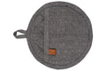 Cosy & Trendy Pannenlap Stoff Black Chambray
