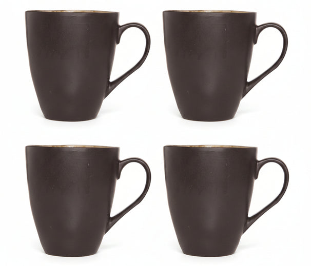 Cosy & Trendy Mokken / Bekers - Laguna Blue Grey - 450 ml - 4 Stuks
