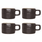 Cosy & Trendy Koffiekopjes Laguna Blue Grey 230 ml - 4 Stuks