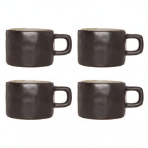 Cosy & Trendy Koffiekopjes Laguna Blue Grey 230 ml - 4 Stuks
