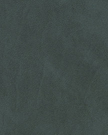 LIND DNA Placemats Nupo - Leer - Dark Green - Curved - Afwasbaar - 44 x 37 cm - 2 Stuks