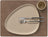LIND DNA Placemats Nupo - Leer - Brown / Sand - dubbelzijdig - 45 x 35 cm - 2 Stuks