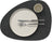 LIND DNA Placemats Nupo - Leer - Black - Curved - 44 x 37 cm - 2 Stuks