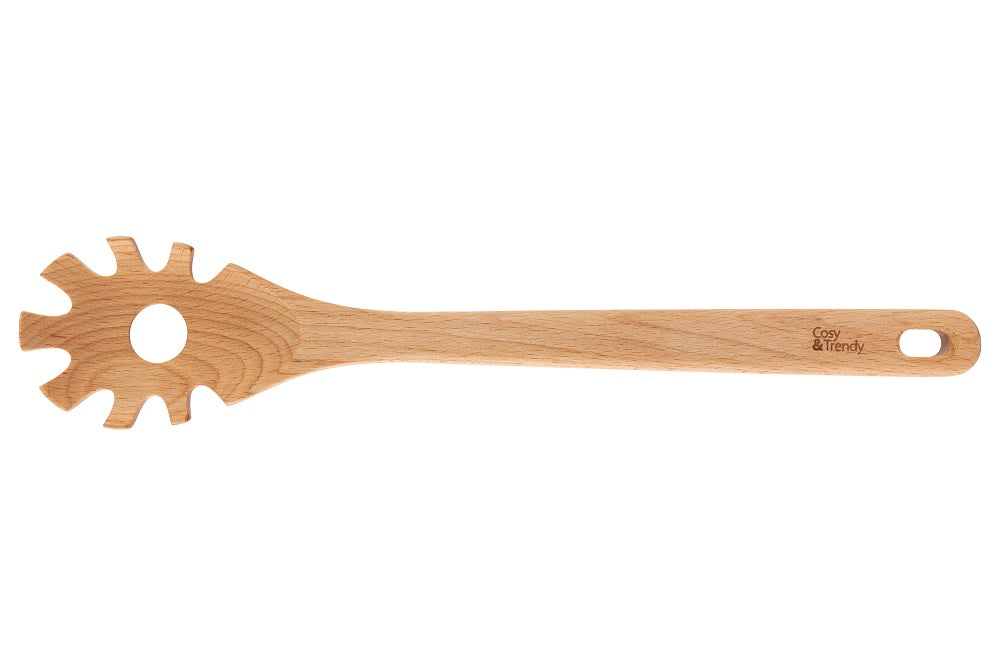 Cosy & Trendy Spaghettilepel - Pastalepel - Delish Eco Hout 33 cm