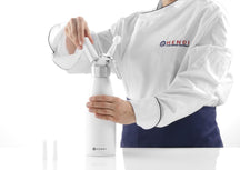 Hendi Slagroomspuit Wit 950 ml + Slagroompatronen 10 stuks