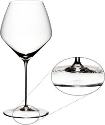 Riedel Rode Wijnglazen Veloce - Pinot Noir / Nebbiolo - 763 ml - 2 stuks