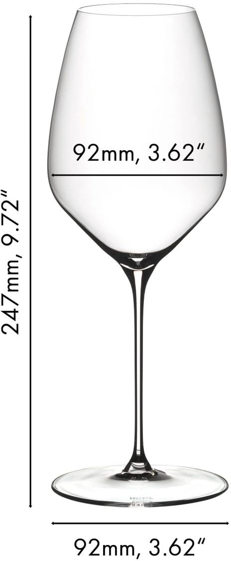 Riedel Witte Wijnglazen Veloce - Riesling - 570 ml - 2 stuks