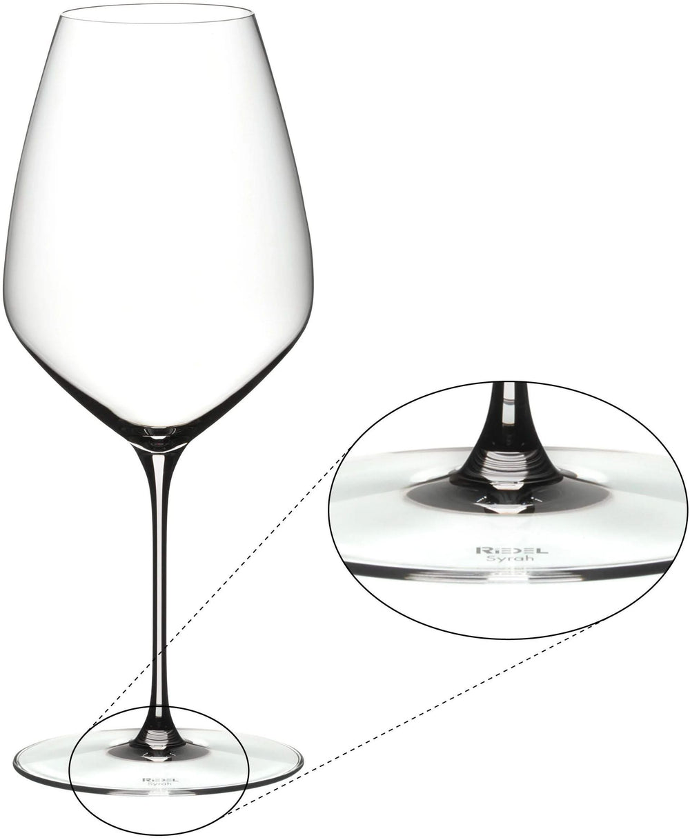 Riedel Rode Wijnglazen Veloce - Syrah / Siraz - 720 ml - 2 stuks
